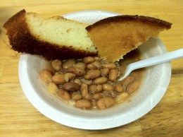 pinto beans with cornbread
